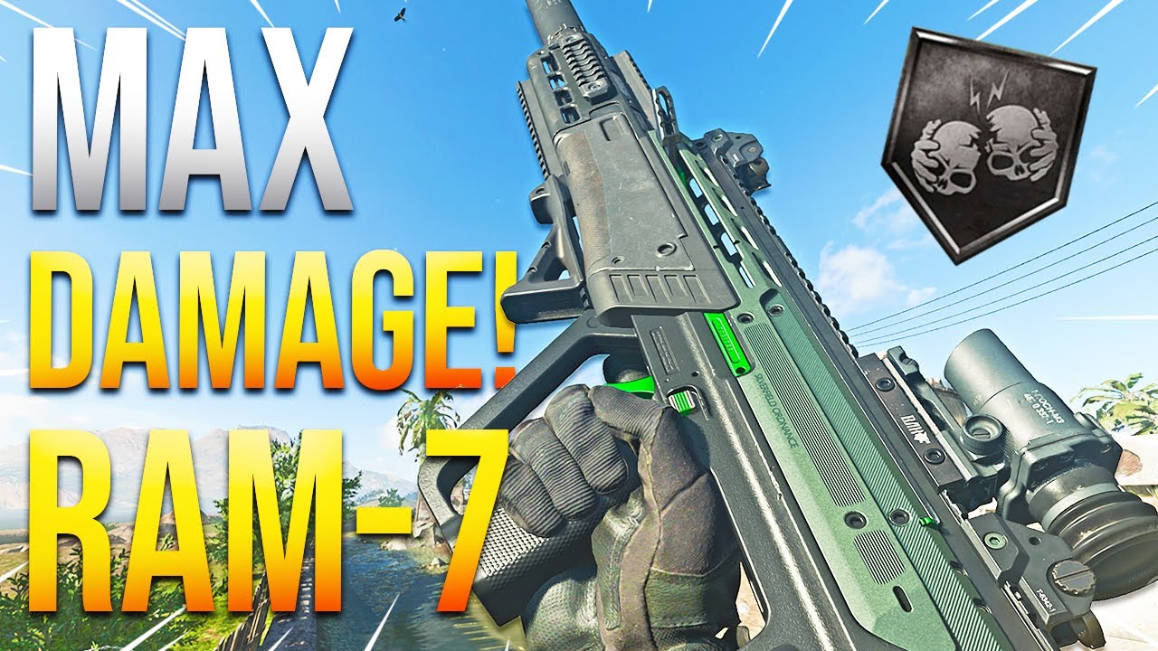 MAX Damage RAM-7 Class Setup in Warzone Season 5!