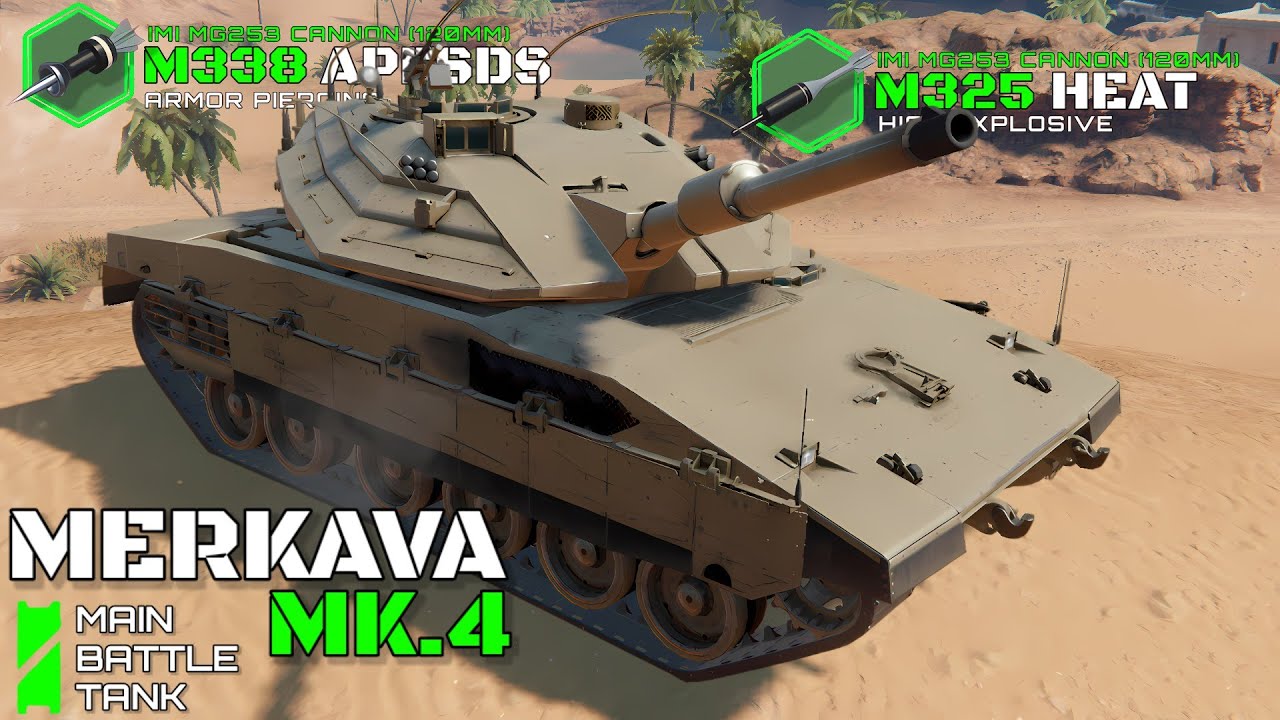 Merkava Mk.4 May Battlepass VIP Tank! | MWT Tank Battles
