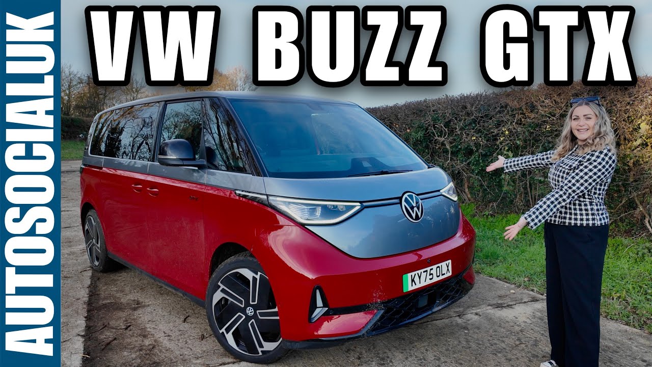 Обзор VW ID. Buzz GTX | 7 мест, полный привод и большая мощность – стоит ли покупать?