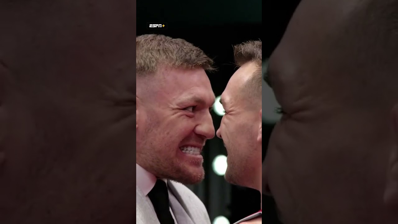 This McGregor and Chandler faceoff 🍿 #TUF31