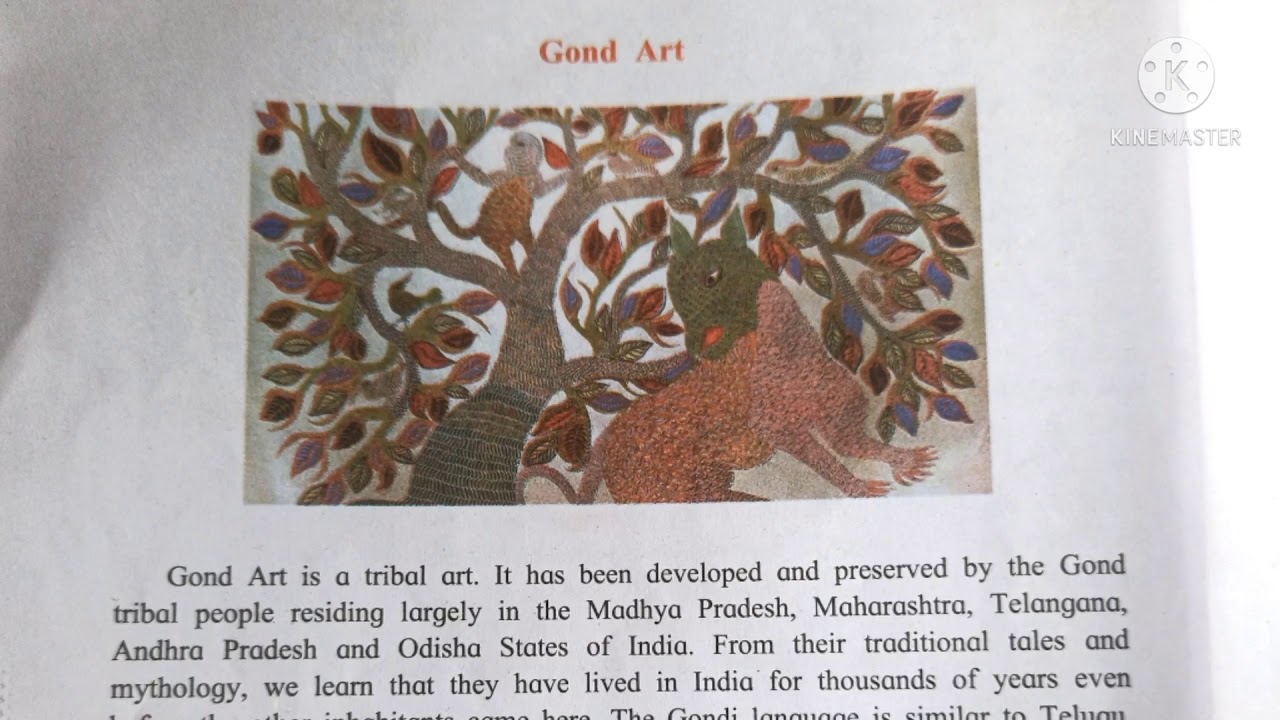 Class 9th Gond Art