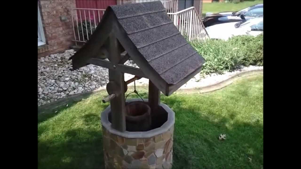 Overview of a wishing well