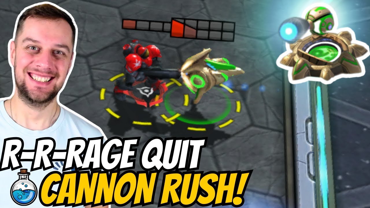 Literally sick Cannon Rushes! | Cannon Rush in Grandmaster #244 StarCraft 2