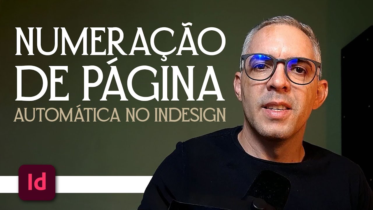 Como colocar número de página no Indesign de forma automática 