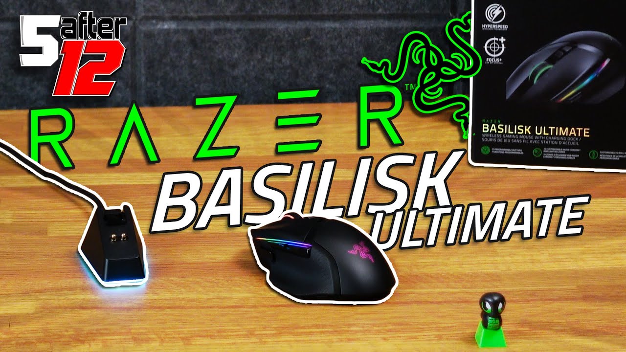 Razer Basilisk Ultimate HyperSpeed Wireless Gaming Mouse w/Charging Dock
