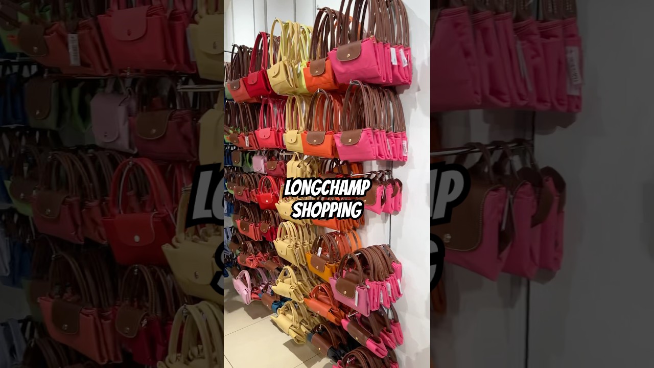 🛍️LONGCHAMP SHOPPING😍 