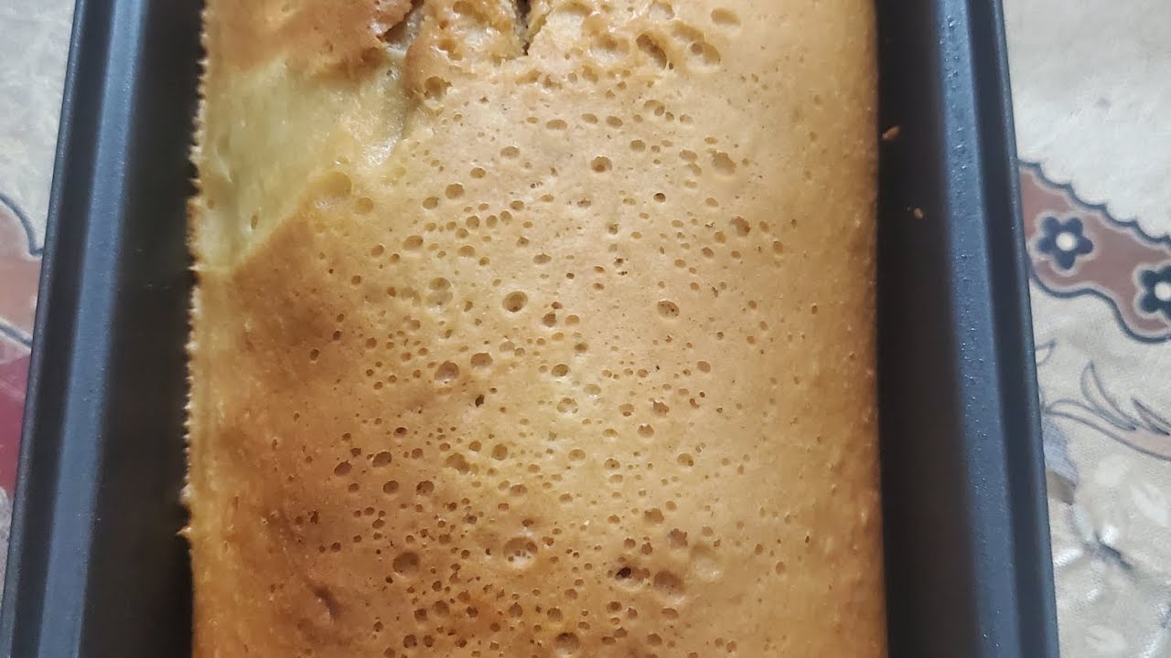 দুটো ডিম দিয়ে চুলায় তৈরি কেক 