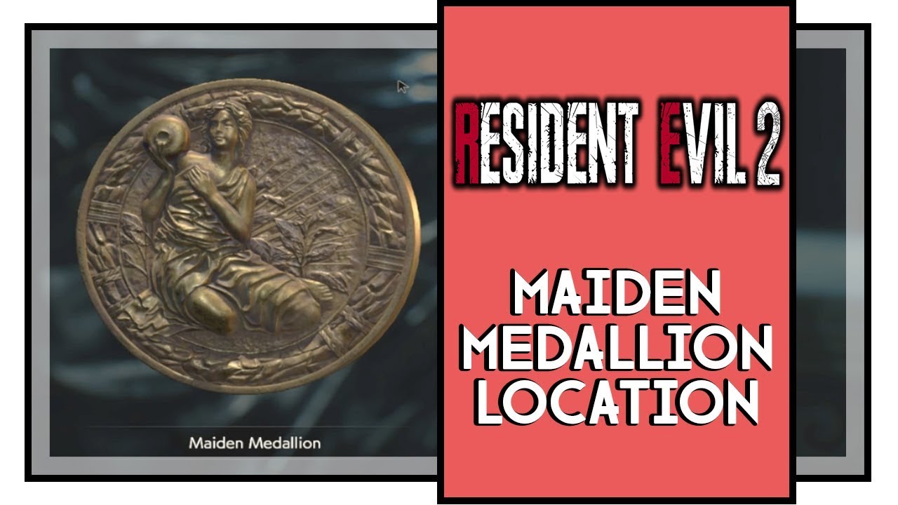 Resident Evil 2 Remake Maiden Statue Medallion Location And Solution