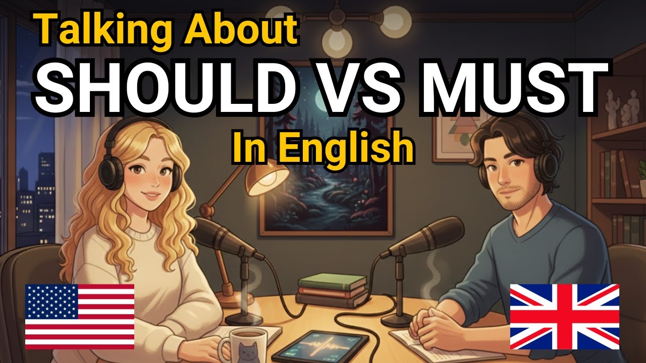 SHOULD vs MUST in English | Learn the Difference with Simple Examples