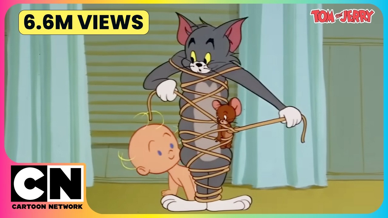Tom and Jerry 😺🐭| Frenemies Forever😍| Cartoon for Kids 😆| Cat & The Mouse | @cnindia