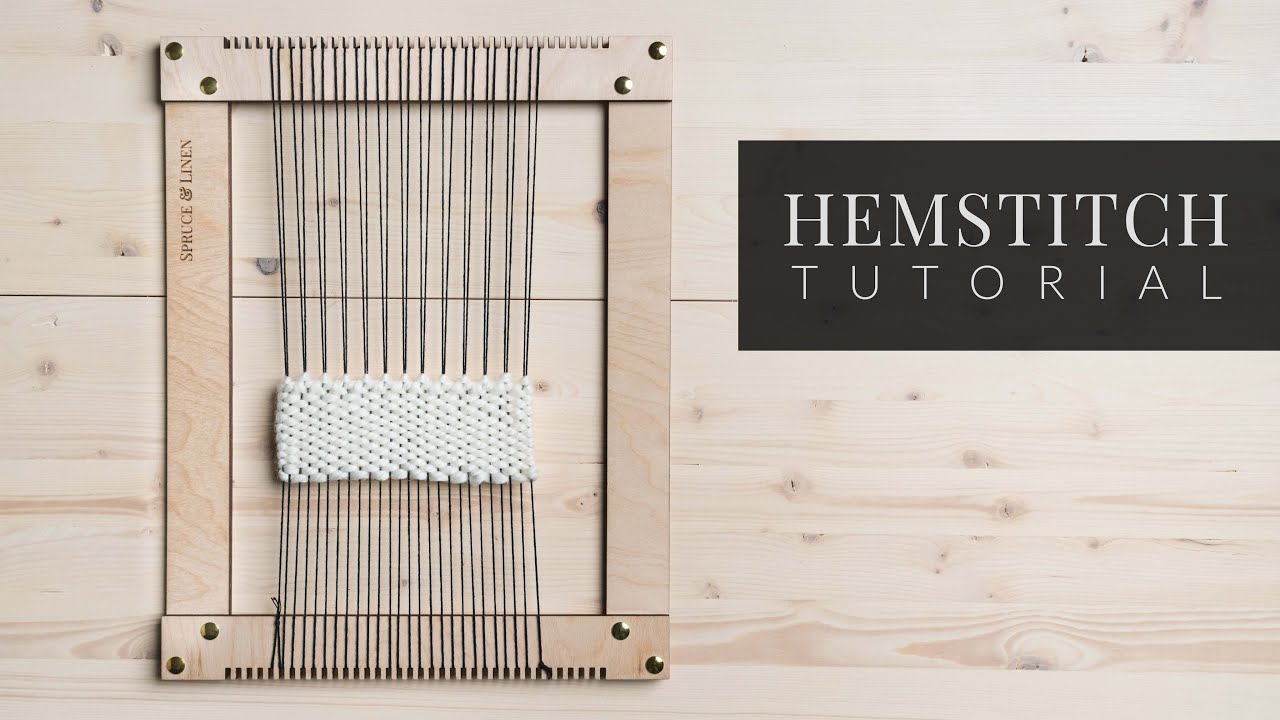 Hemstitch Tutorial [Easy Finishing Technique]