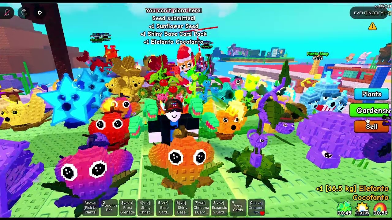 PLANTS VS BRAINROTS ADMIN ABUSE
