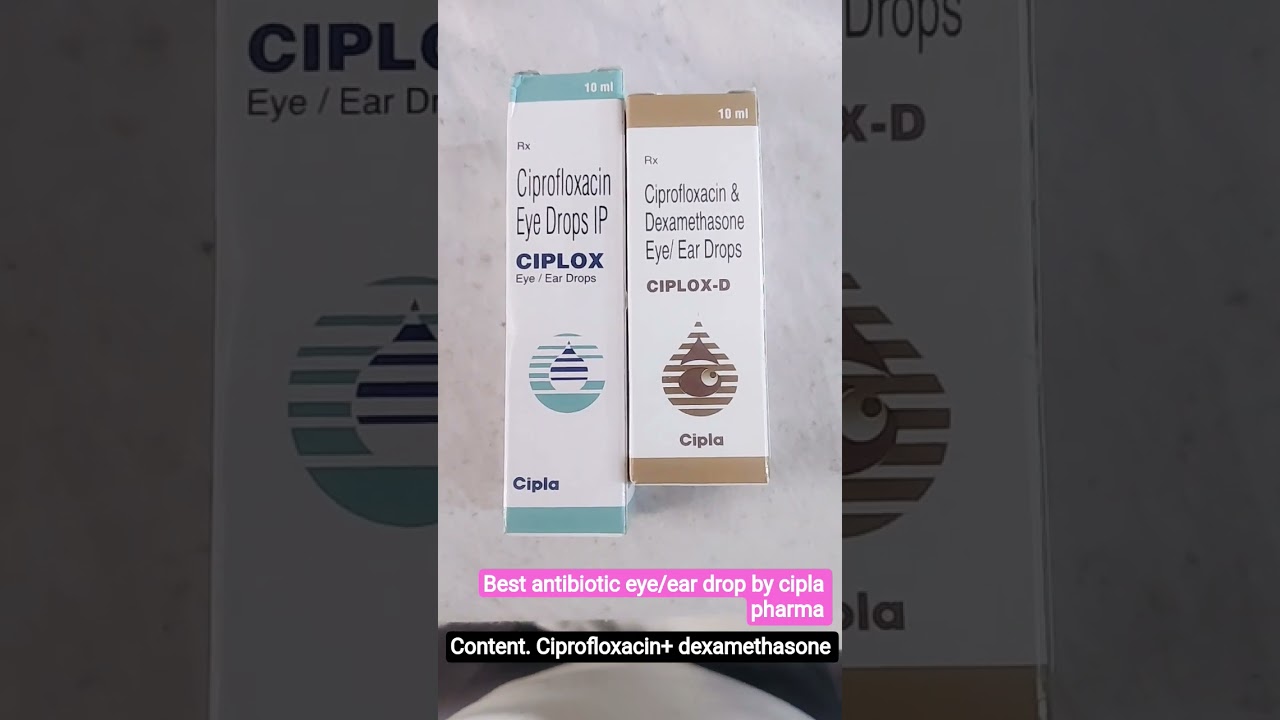 use of ciplox and ciplox .d eye ear drops by cipla best antibiotic eye drop