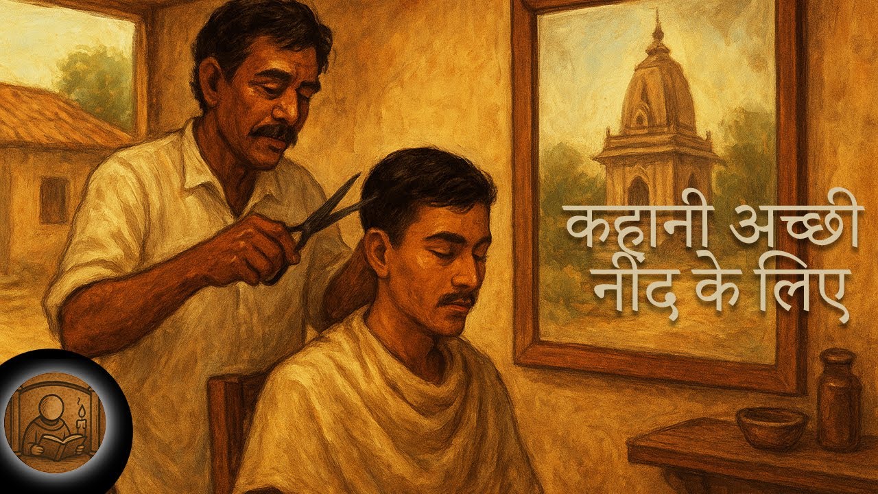 कहानी अच्छी नींद के लिए | “ नाई की दुकान का आईना