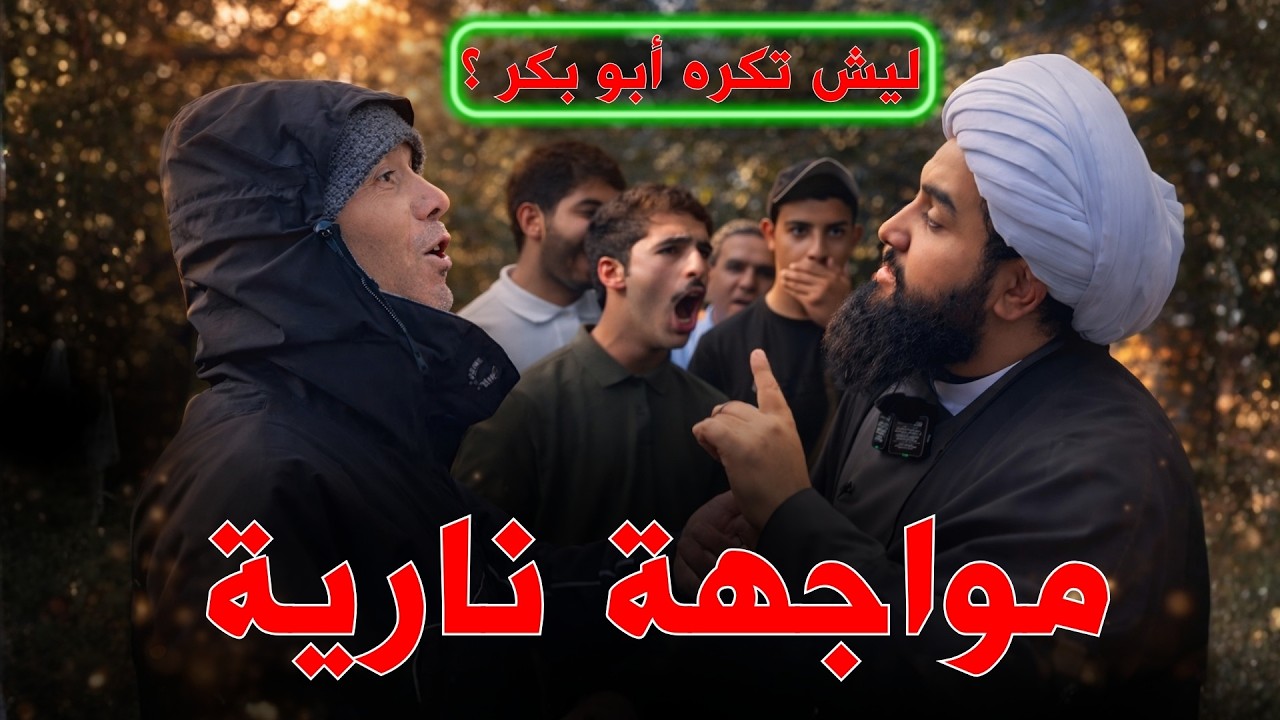 ليش تكره أبو بكر يا رافضي - الشيخ علي المصدق في  ركن المتحدثين