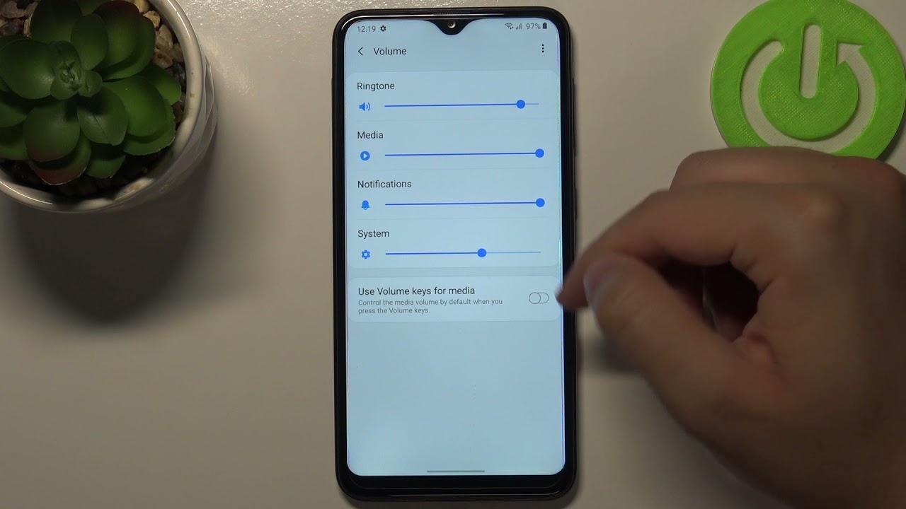 How to Manage Sound Settings in SAMSUNG Galaxy A10 &ndash; Find Sound Section