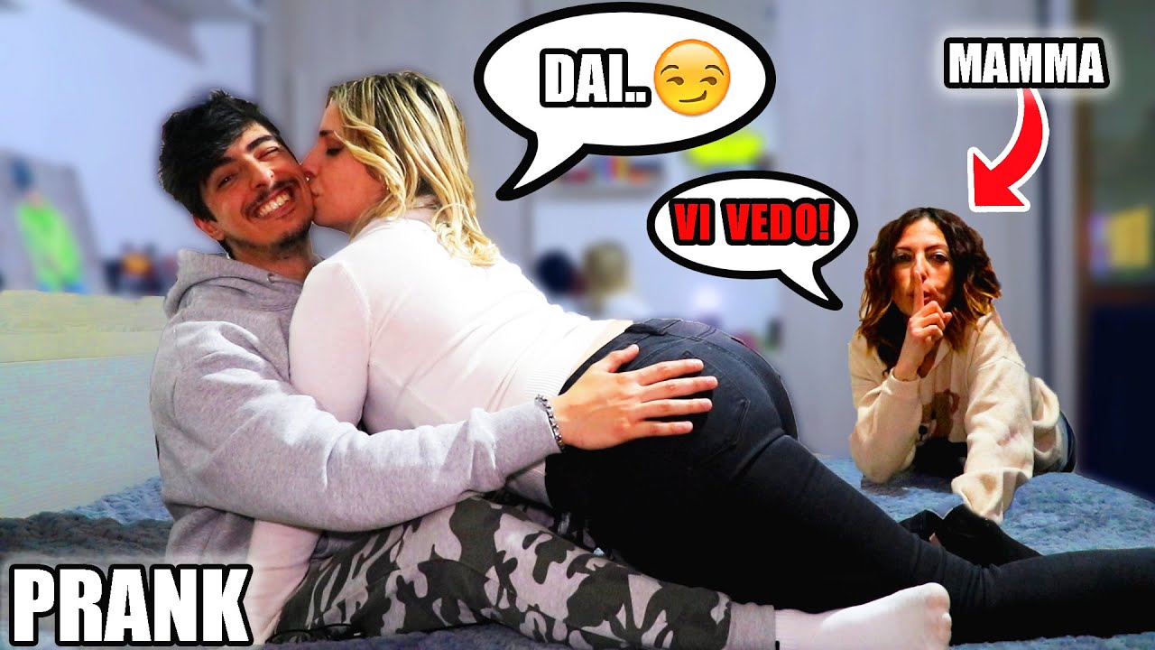 MIA MADRE SI NASCONDE E CI SPIA IN CASA SENZA CHE NOI LO SAPPIAMO..-SCHERZO! *POVERA MAMMA*