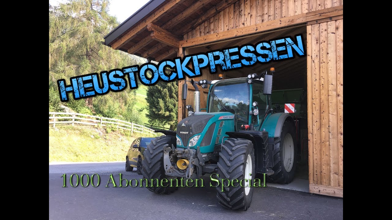 Heustockpressen ► 1000 Abonnenten Spezial ► Lohnunternehmen Wegscheider ► Maschinenring Tirol