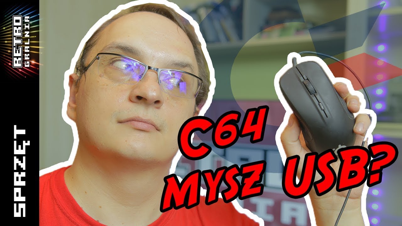 🖱️ Jak podłączyć mysz USB do Commodore 64? Tom Rev2  (RG#253)