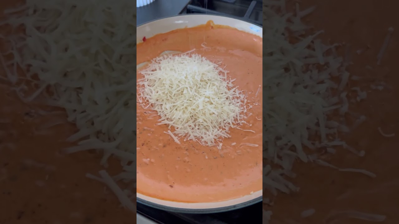 Паста &laquo;Роза&raquo; (рецепт розового соуса)