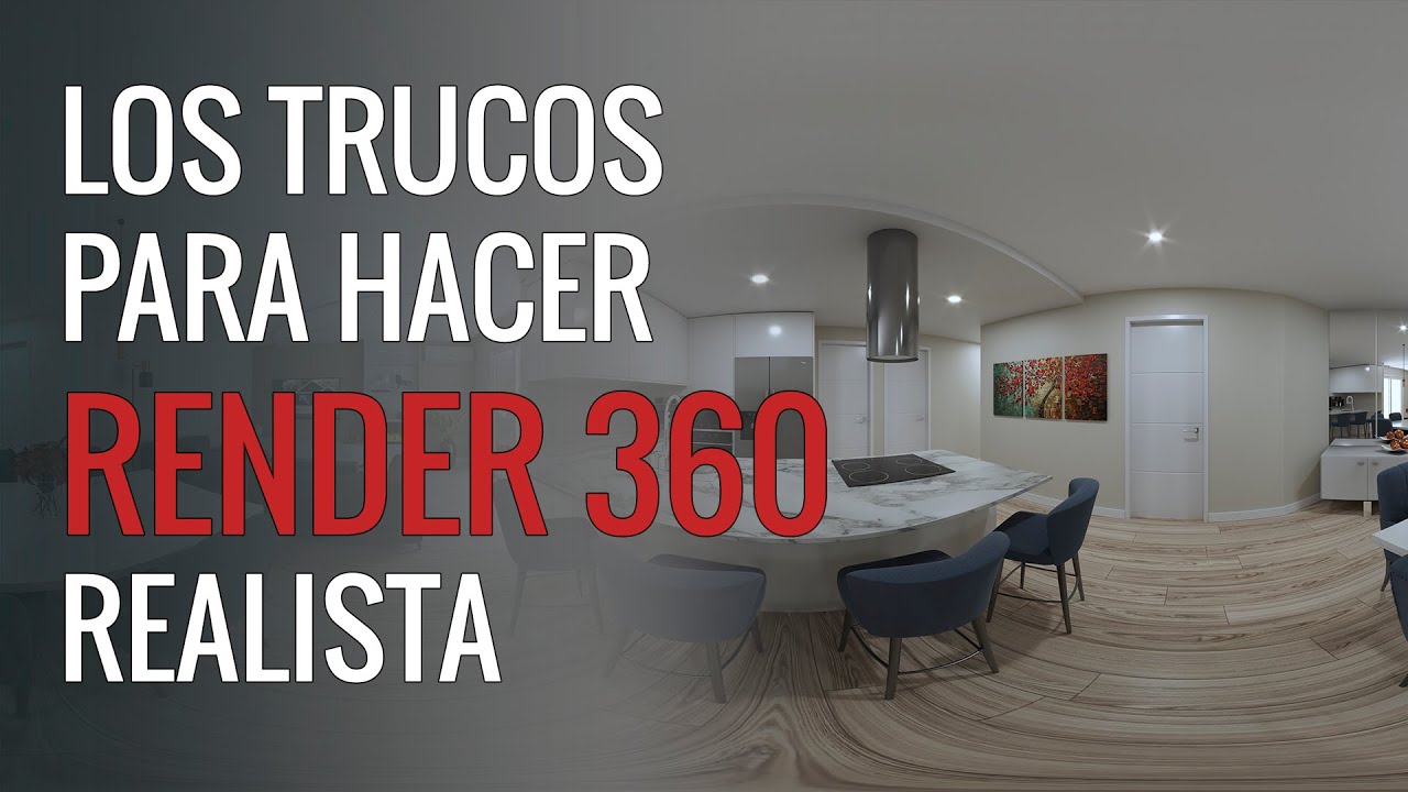 La forma correcta de Crear renders 360 realistas en Vray 5 para Sketchup