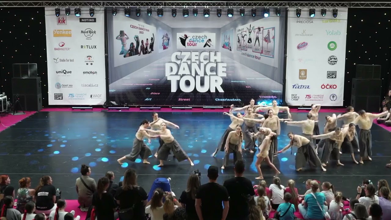 LIVE STREAM - 14.4.2024 Jindřichův Hradec - JVK - CZECH DANCE TOUR regionální kolo - Taneční soutěž