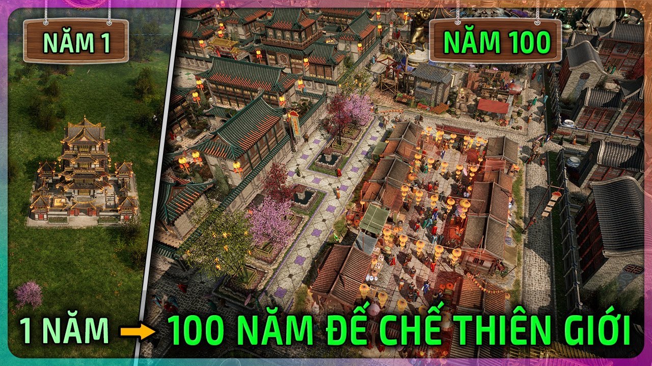 (Việt hoá) 100 năm Xây dựng Đế Chế Thiên Giới - Chạm đến thần linh | Celestial Empire (Full Game)