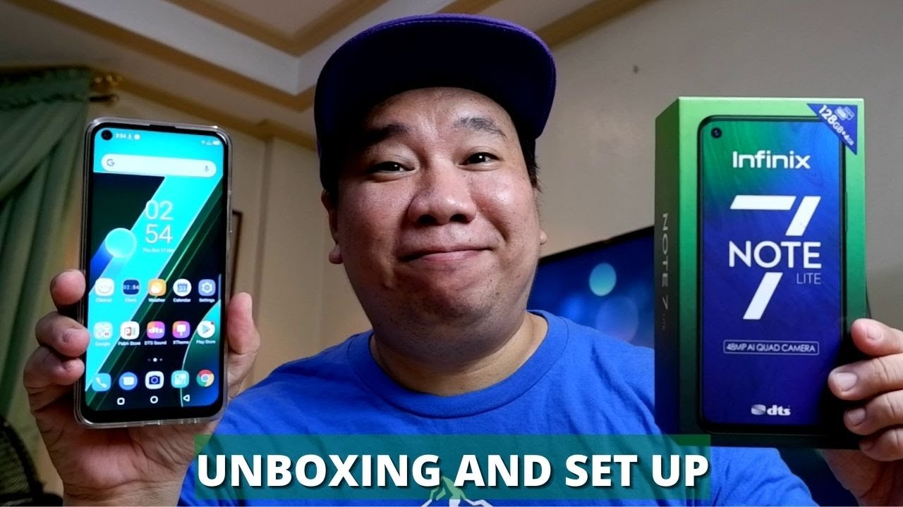 INFINIX NOTE 7 LITE - UNBOXING AND SET UP (SRP PHP 6,990)