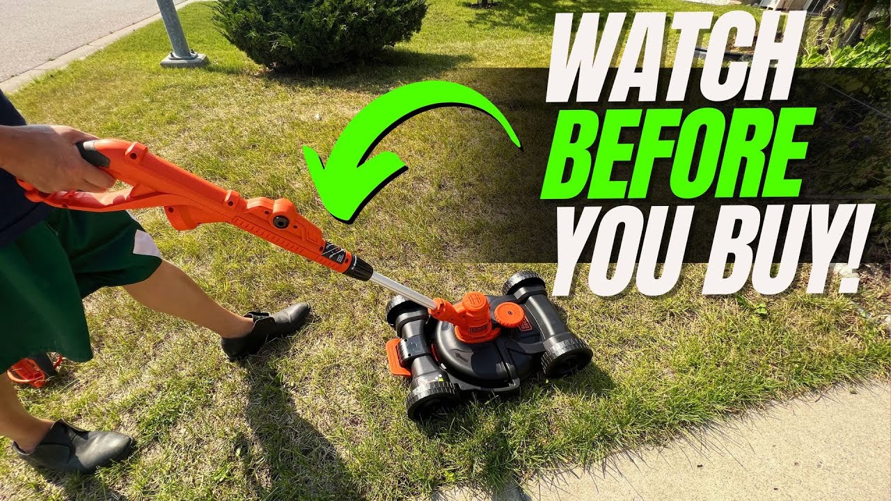 ПОЛНЫЙ ОБЗОР электрической газонокосилки 3-в-1 #BLACK+DECKER #lawnmower