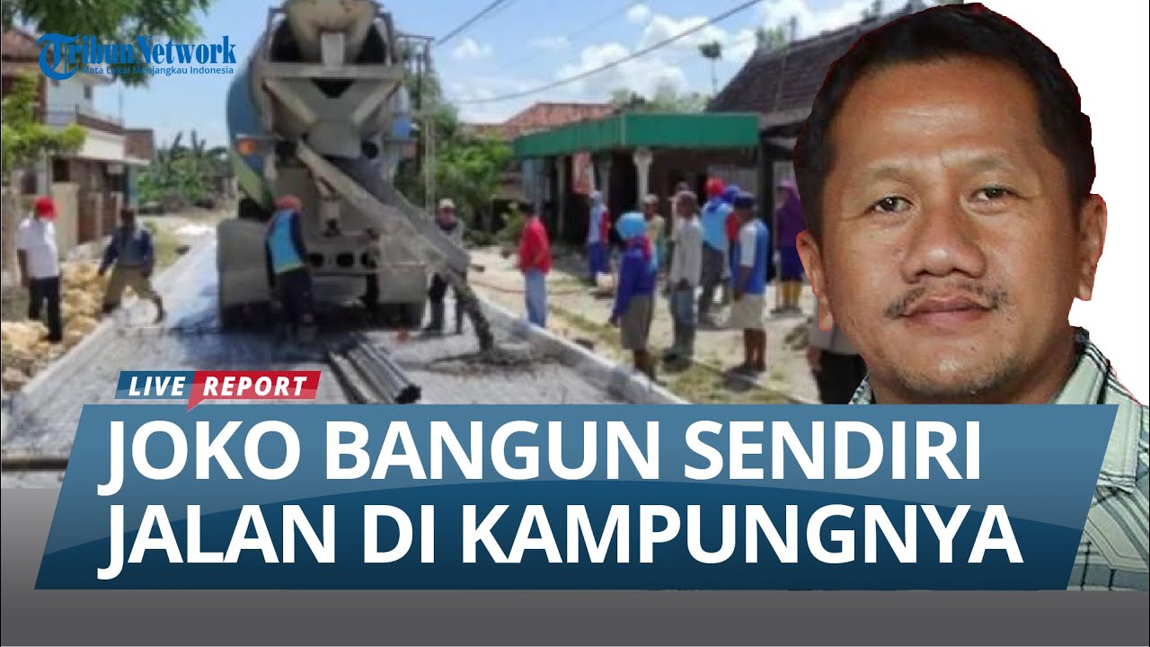 Sosok Joko Suranto, Crazy Rich Grobogan yang Sumbang Rp 2,8 M untuk Bangun Sendiri Jalan Desa
