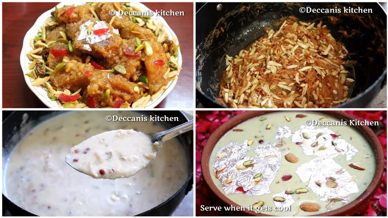4 Must Try Sweet Recipes For Eid|| Eid Desserts