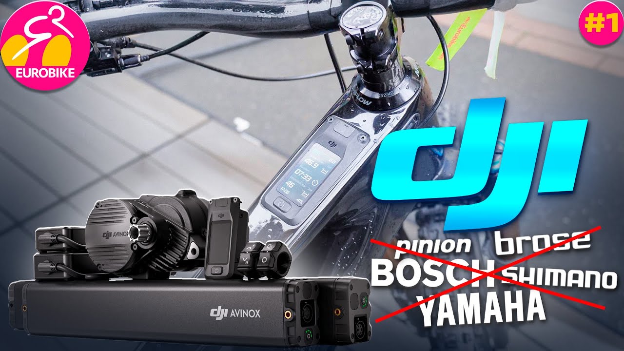 ГОРЯЧАЯ НОВИНКА - DJI AVINOX 120NM МОТОР , прощай Bosch !   EUROBIKESHOW2024