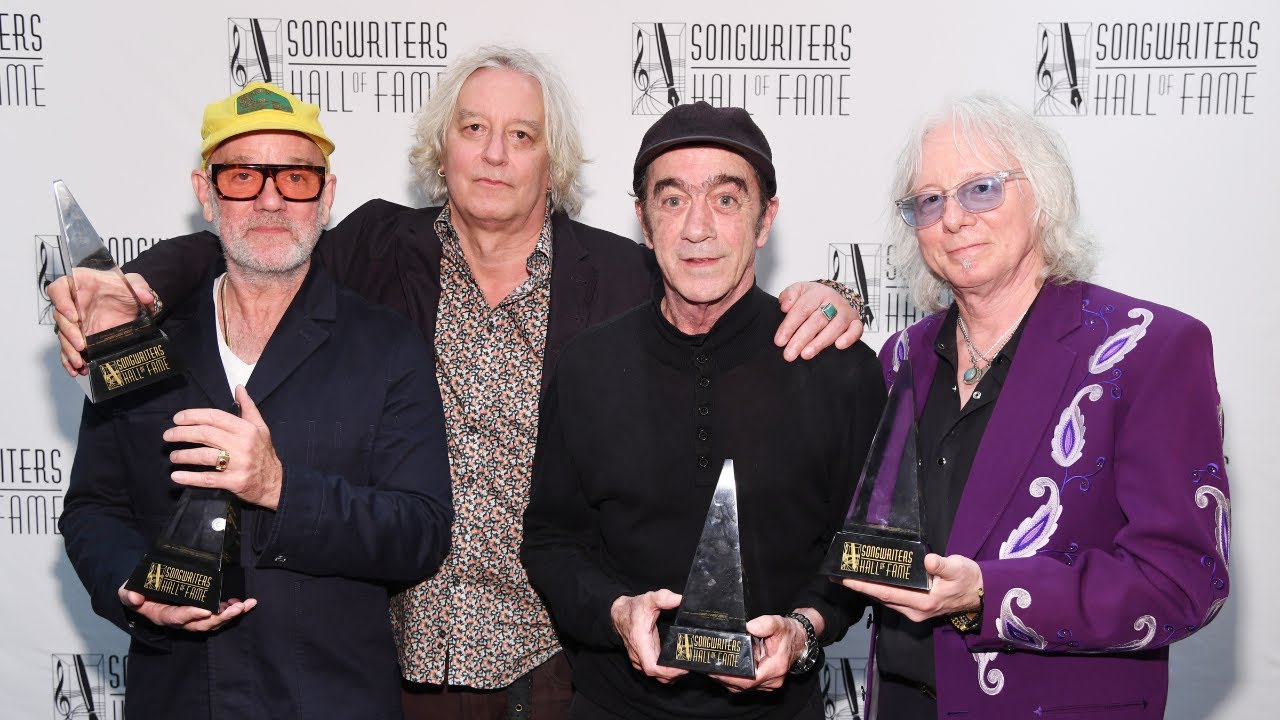 R.E.M. 's Mike Mills talks about the Georgia band's induction into the Songwriters Hall of Fame