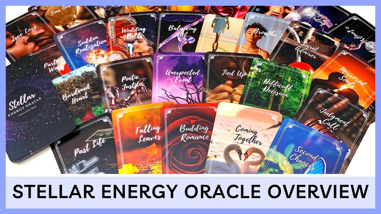 Stellar Energy Oracle Deck Overview | Reviewing Each Card ~ Interstellar Tarot