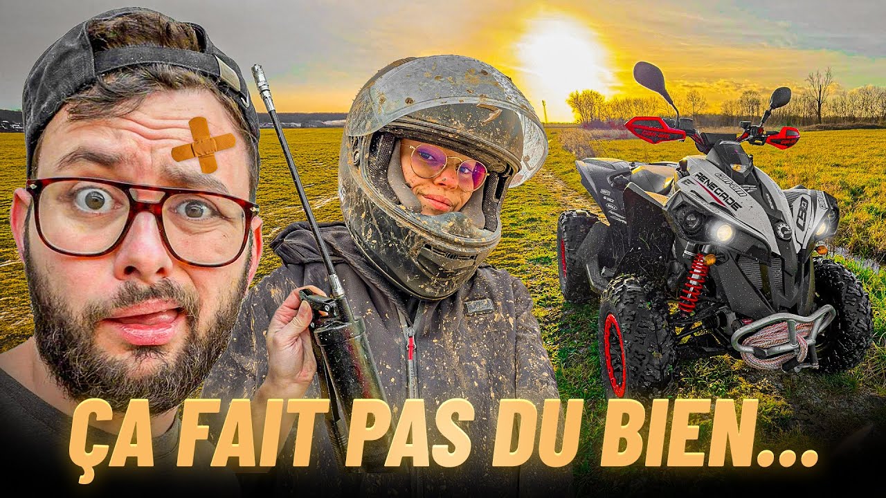 Je voulais juste présenter mon quad… ça tourne mal