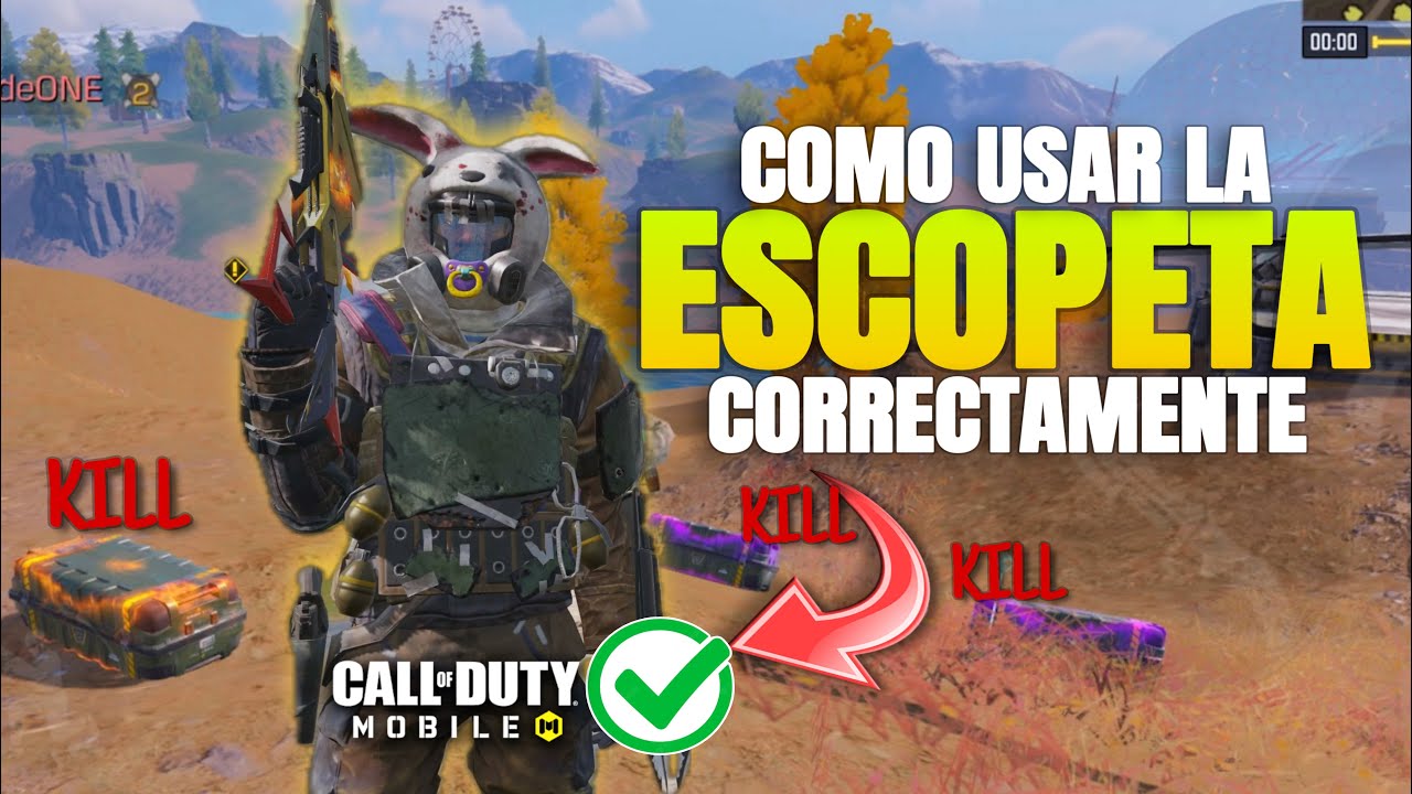 COMO USAR LA ESCOPETA CORRECTAMENTE EN ESTA TEMPORADA | TIPS Y CONSEJOS DE JUEGO BR | COD MOBILE