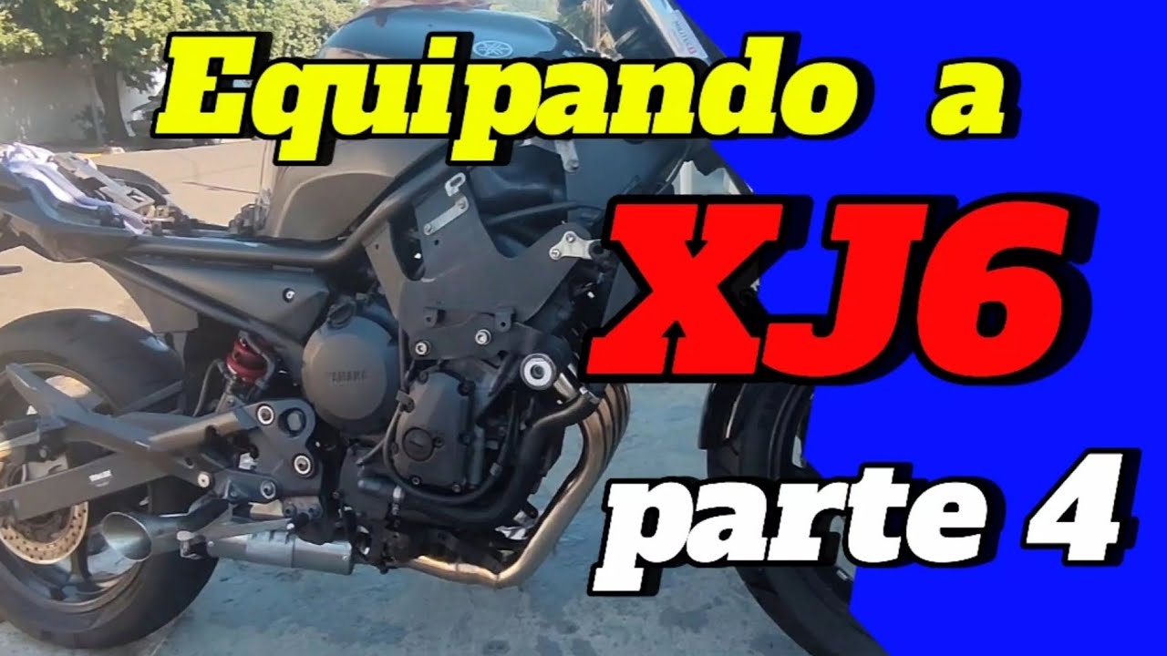 Equipando a XJ6 parte 4, Instalando retrovisor esportivo passo a passo 😋🔥🚀
