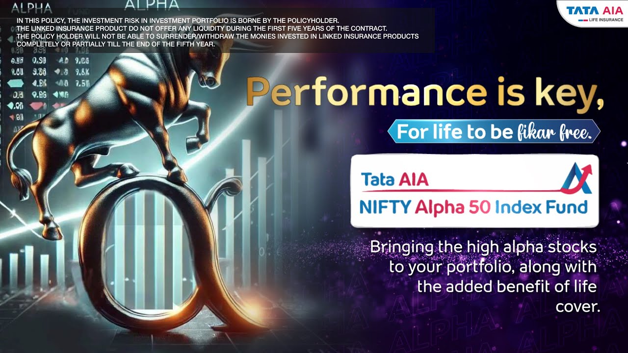 Presenting Tata AIA Nifty Alpha 50 Index Fund