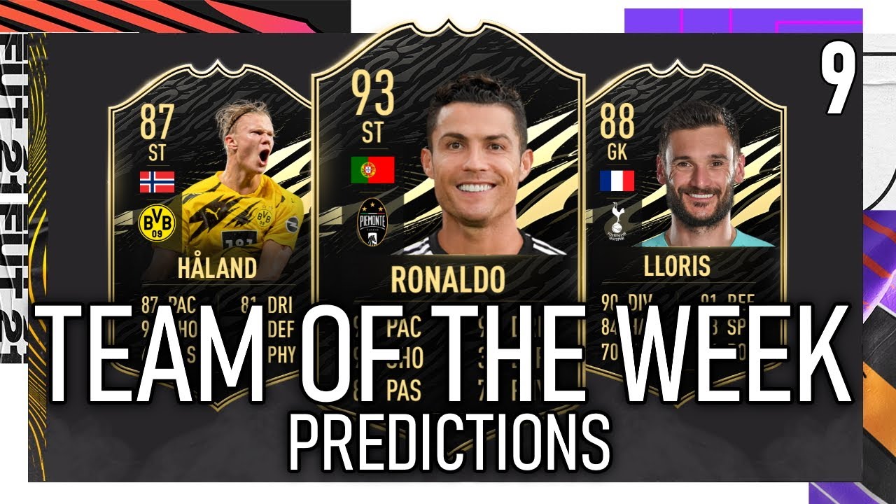FIFA 21 | TEAM OF THE WEEK PREDICTIONS 9 | FT. RONALDO #TOTW9