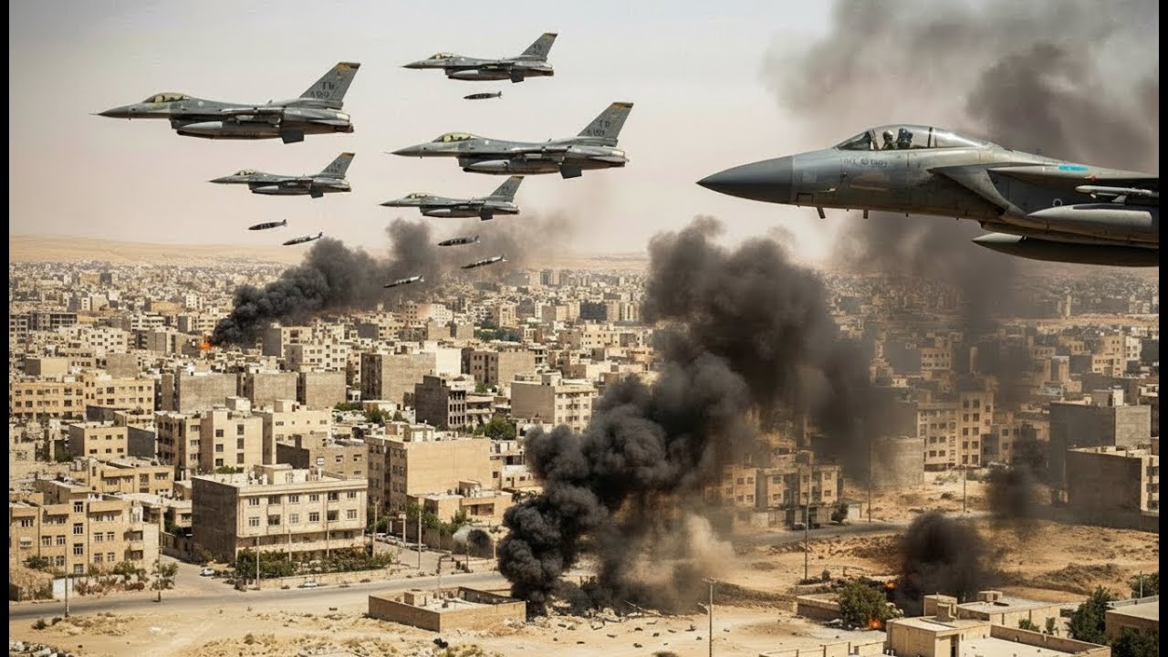 iran SHOCKED ! US F 16s Armed with Thousands of Bombs Launch Emergency High Speed Takeoff