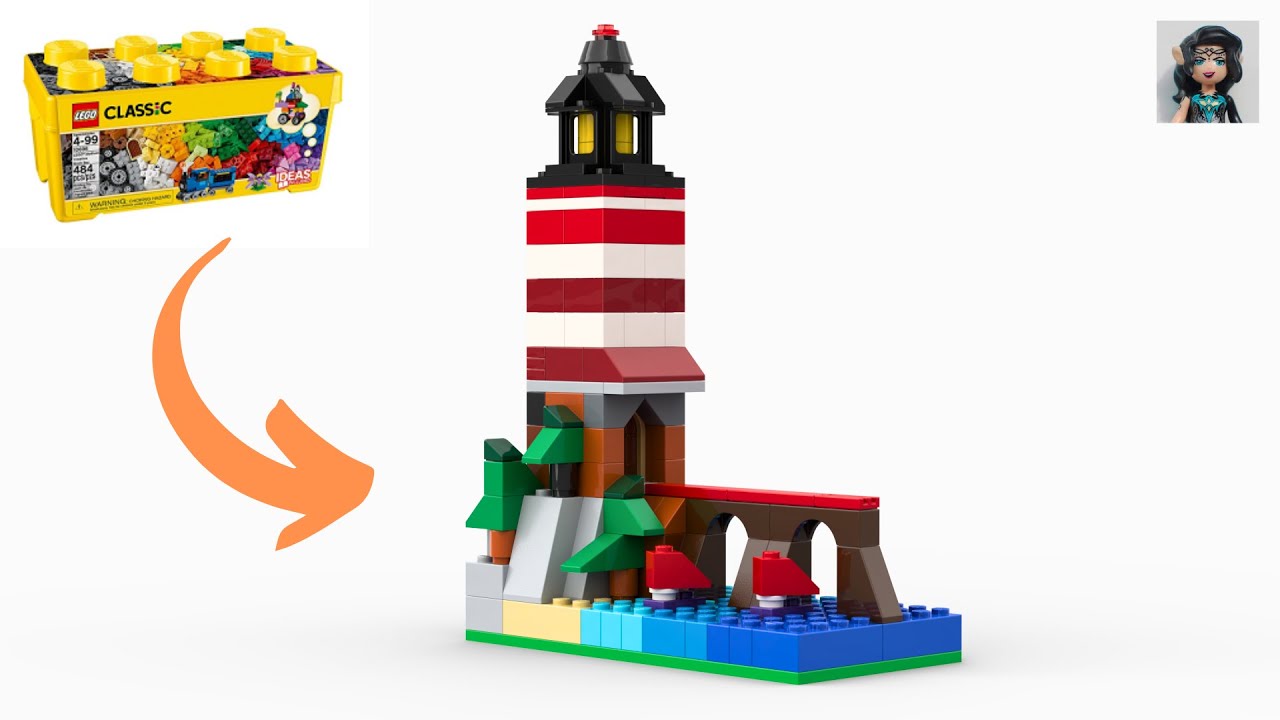 LIGHTHOUSE Lego classic 10696 ideas How to build