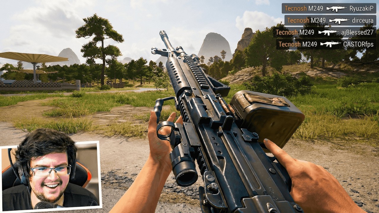 OQ ACONTECE QUANDO VC JOGA UMA PARTIDA INTEIRA DE RAMBO NO PUBG!