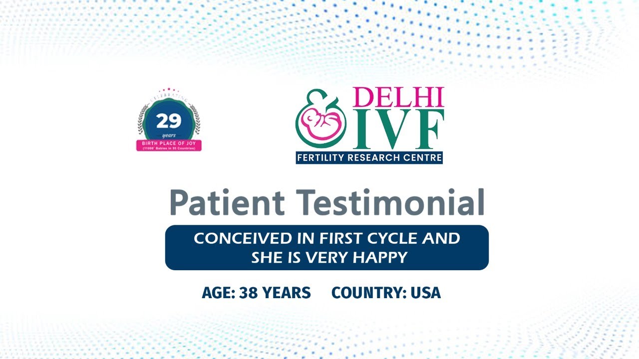 First Time IVF Success | IVF Success First Time | she is very happy at the age of 38 years from USA