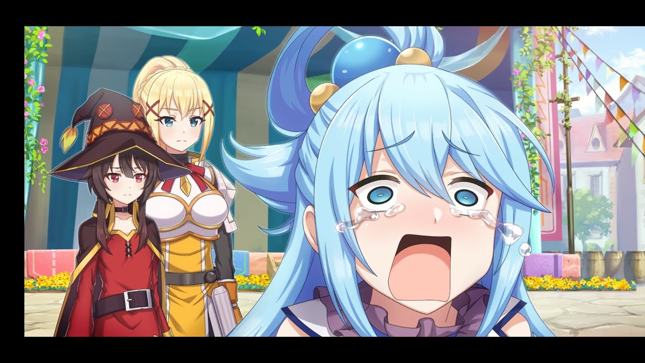Aqua crying for 6.5minutes straight