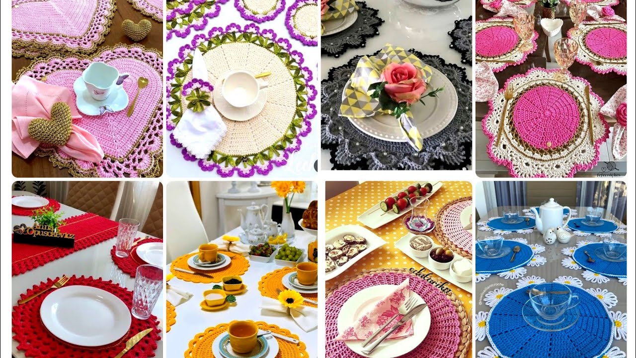 MOST BEAUTIFUL AND UNIQUE DESIGN CROCHET TABLE RUNNER//NEW HOME DECOR IDEAS 2026