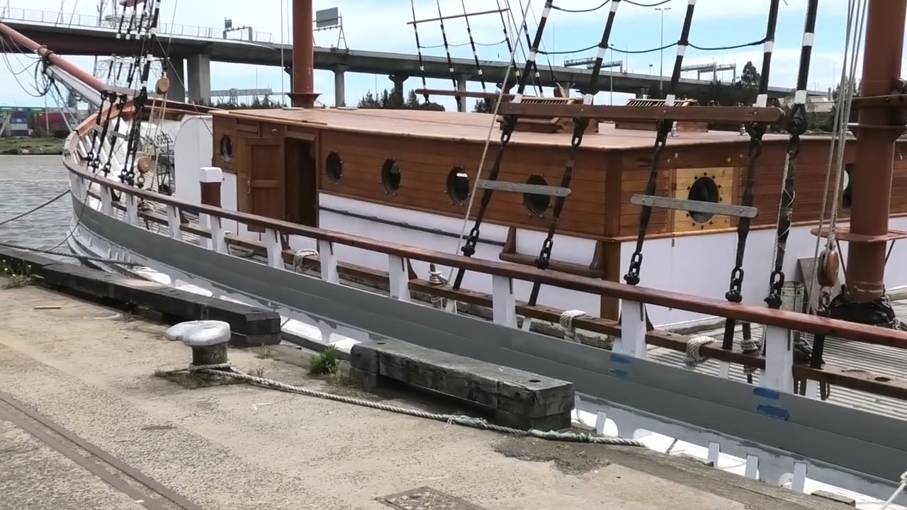 The wooden tall ship, Alma Doepel (1903) facing eviction and an uncertain future