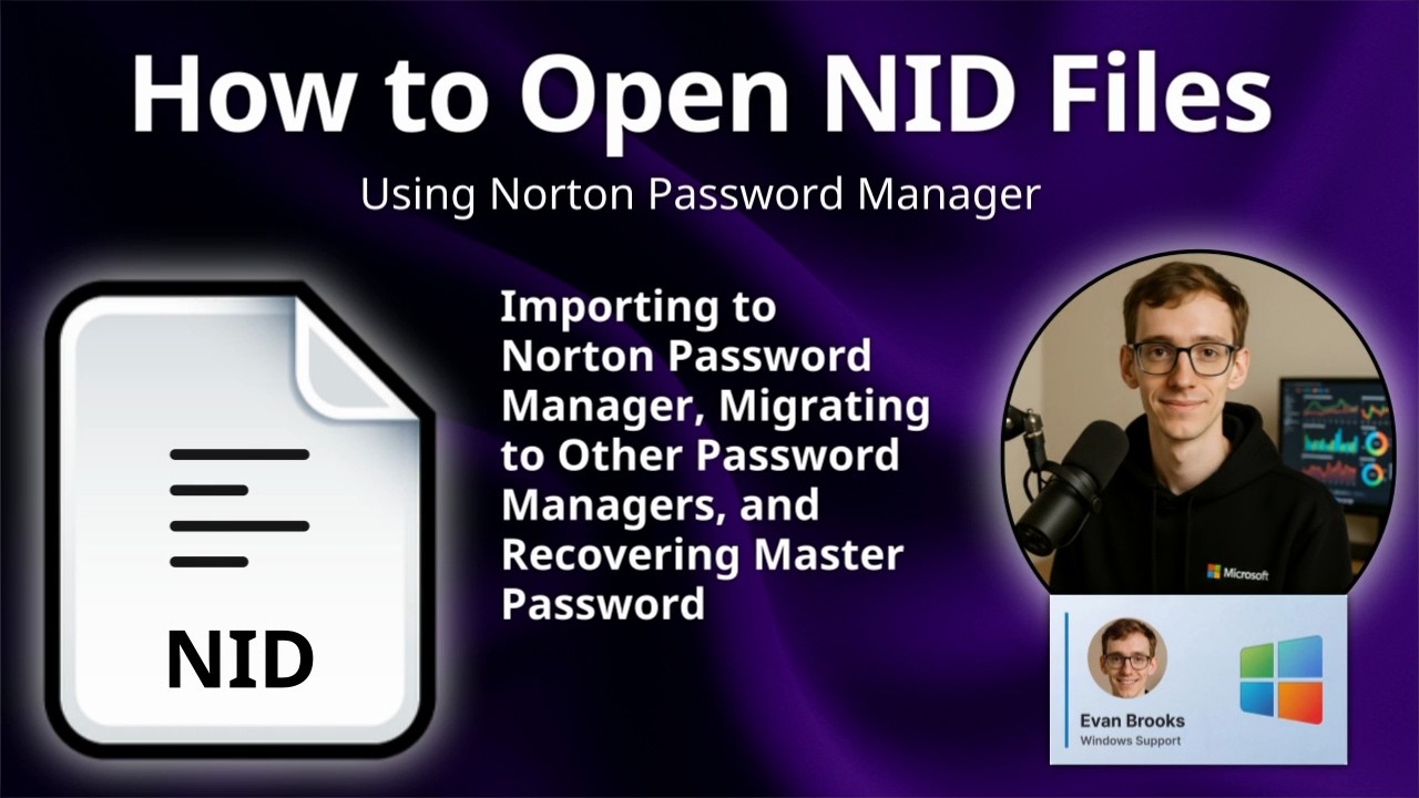 Как открыть NID-файлы (данные Norton Identity Safe)