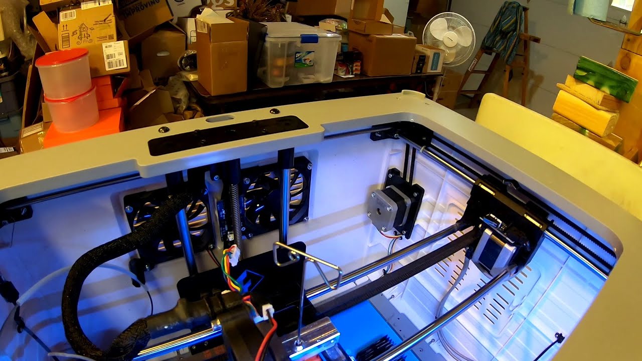 Flashforge Dreamer (NX) — очистка экструдера