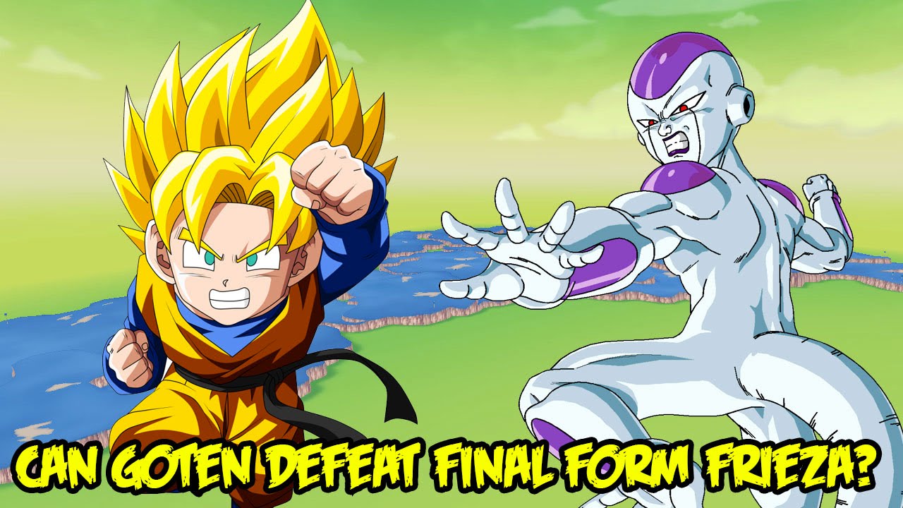 Can Super Saiyan Kid Goten Defeat 100% Final Form Frieza? DRAGON BALL Z DEBATE!!!