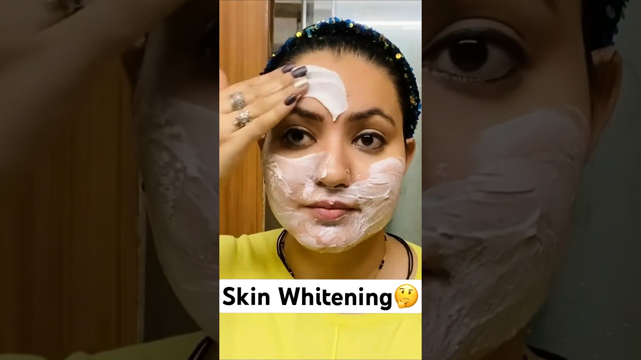 Skin Brightening Challenge ❤️ #preityprerna #skincare #short
